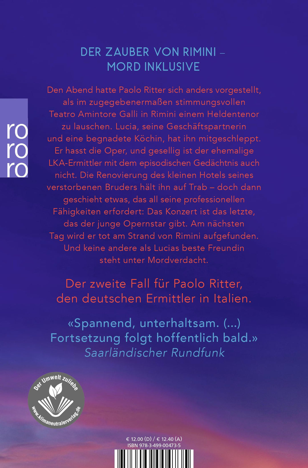 Tod in Rimini | Scarpa, Dani