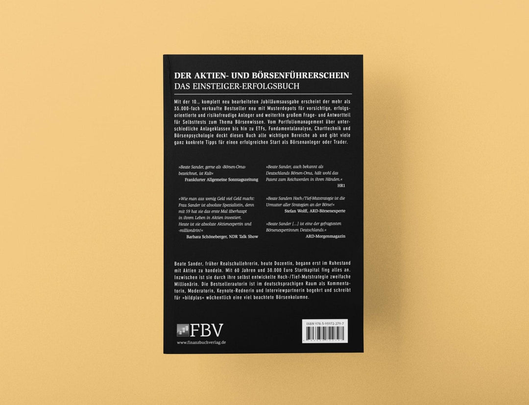 Der Aktien- und Börsenführerschein - Jubiläumsausgabe | Sander, Beate