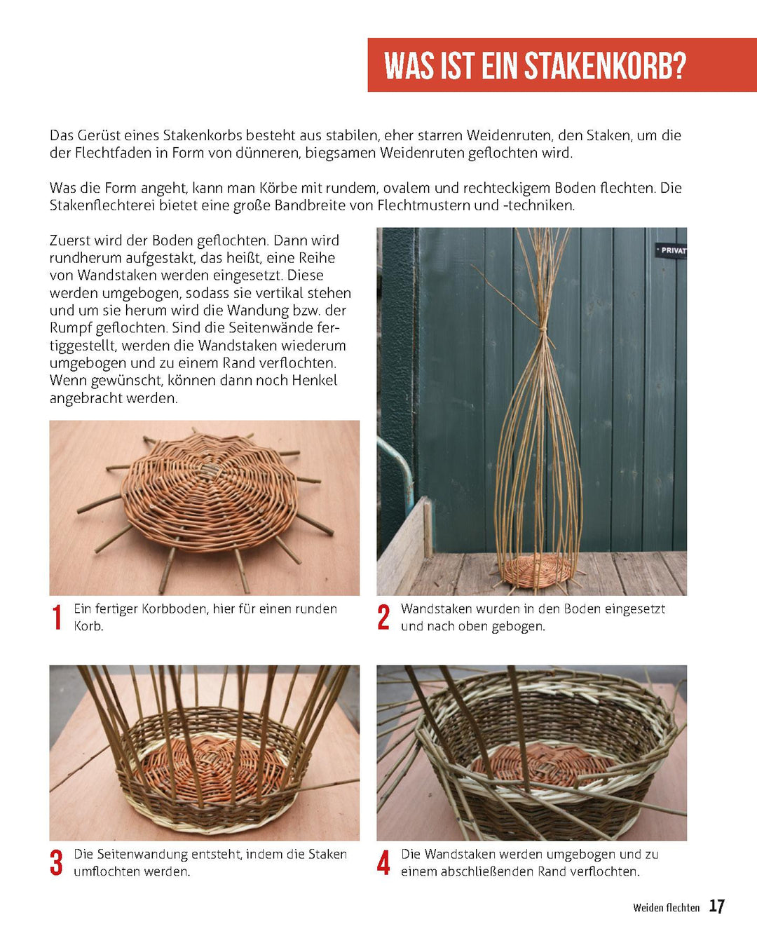 Weidenkörbe flechten | Ridgeon, Jonathan