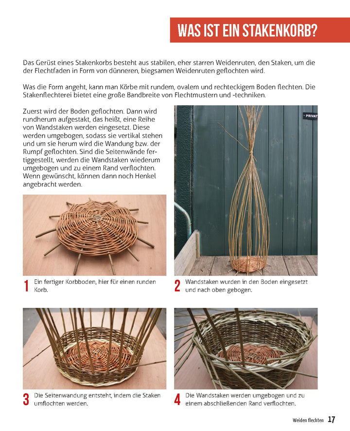 Weidenkörbe flechten | Ridgeon, Jonathan