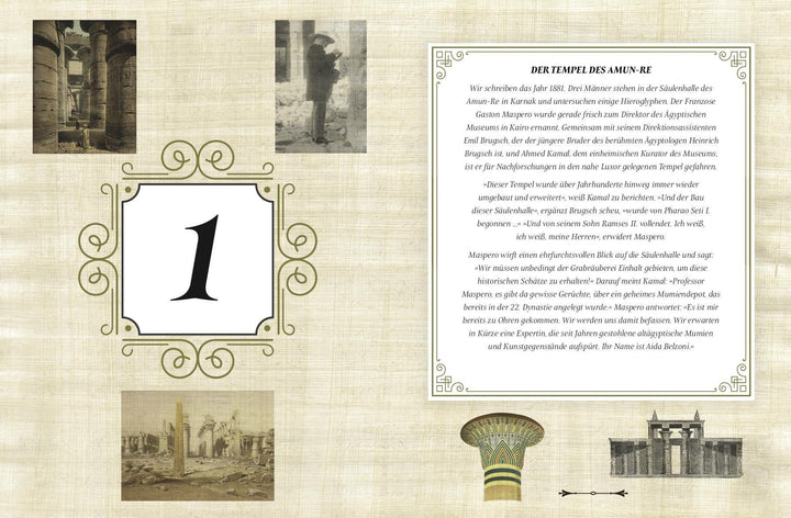 Der Fluch der Mumie Adventskalender der Logikrätsel | Kiefer, Philip