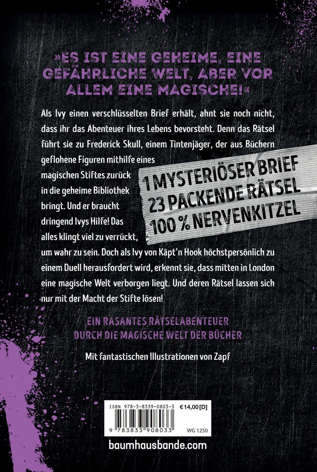 Die Tintenjäger: Löse das Rätsel der magischen Bibliothek | Walker, Lucy K.