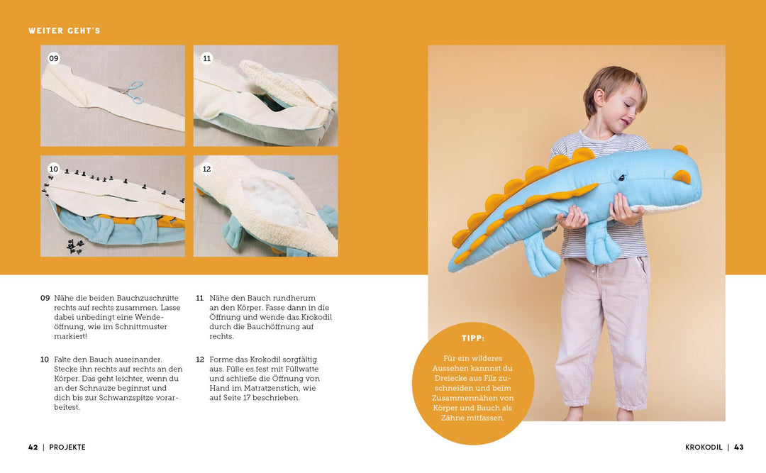 Kuschelgiganten nähen: Coole BigFriends im Skandi-Look | Lange, Franziska