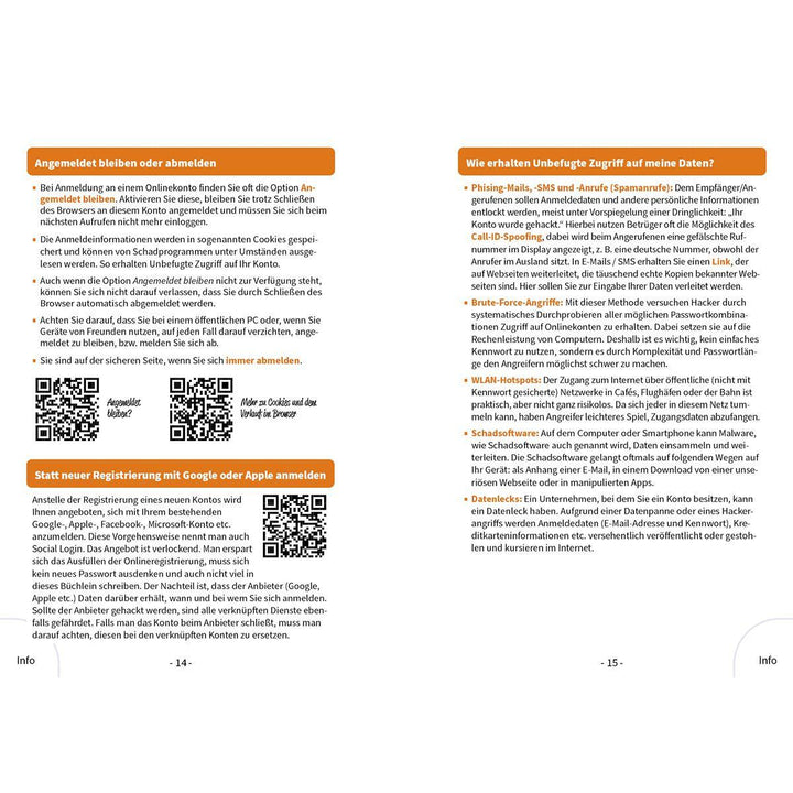 Zettel ade, Passwort okay! Das schlaue Passwortbuch | Schmid, Anja | Bildner...