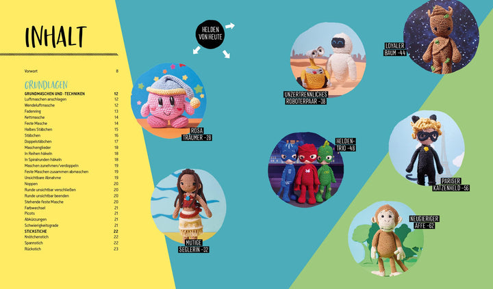 Helden der Kindheit - Das Häkelbuch - Band 6 | Borges, Inga | Urbanneck, Linda