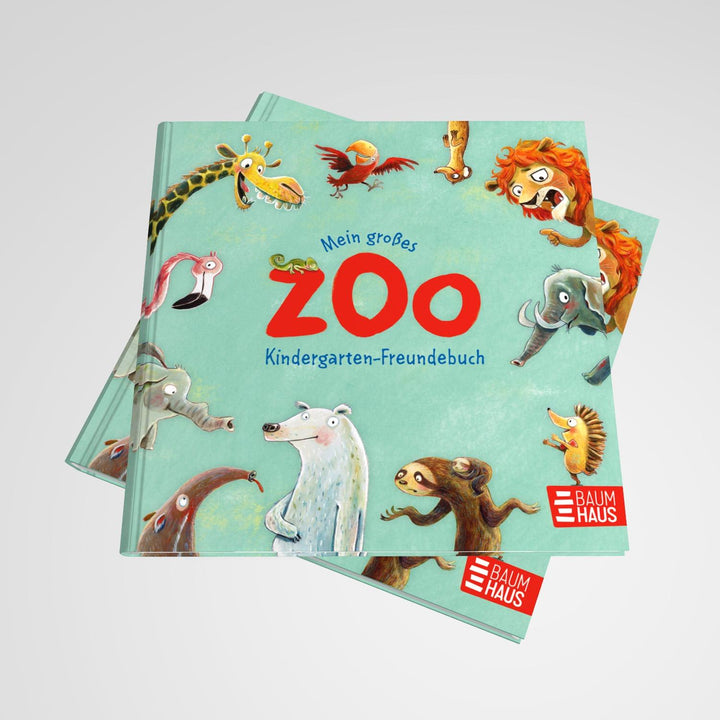 Mein großes Zoo Kindergarten-Freundebuch | Schoenwald, Sophie
