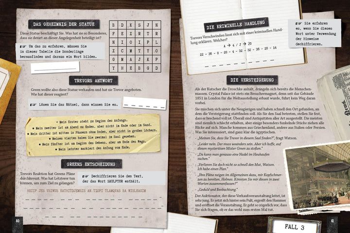 Detective Games - Löse die Fälle! | Guichard, Pascal | Lecreux, Michèle | Ro...