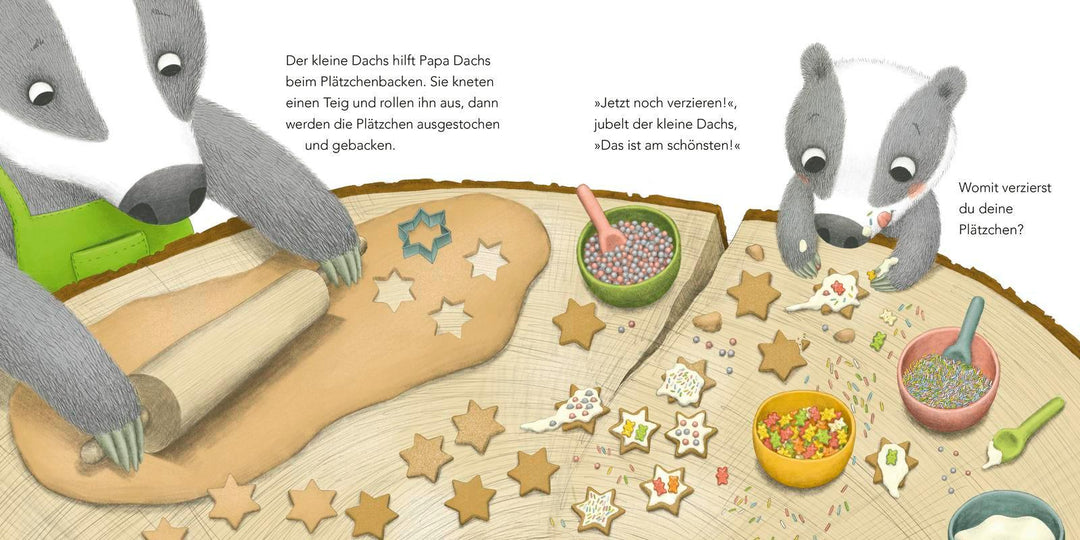 "Wann ist endlich Weihnachten?", fragt der kleine Dachs (Weihnachtsbuch) | K...