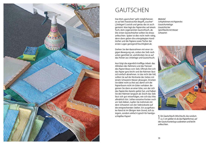 Papiere schöpfen und gestalten | Hauck, Eva | Tessmann, Dorina