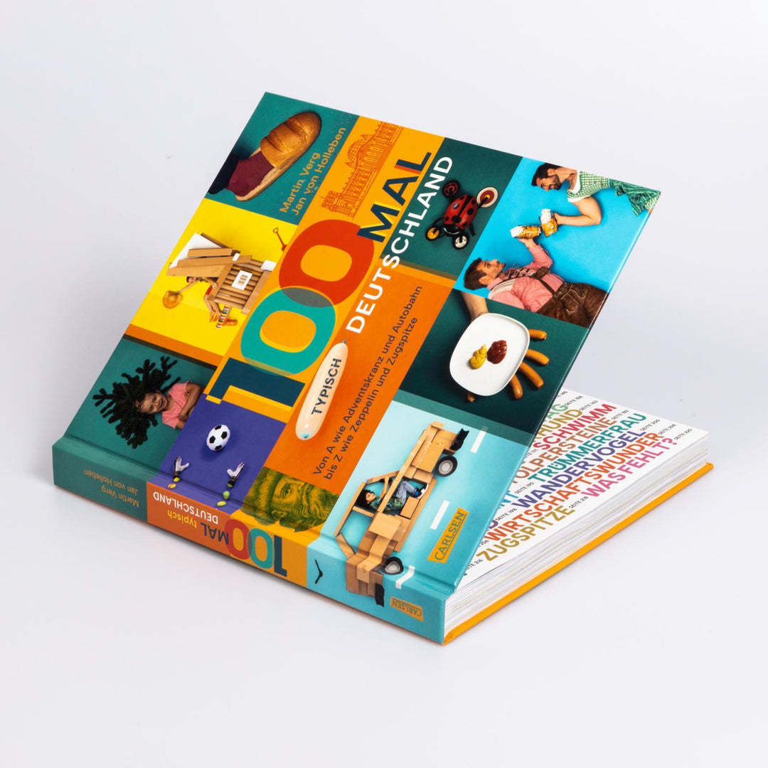 100 mal typisch Deutschland | Verg, Martin | Holleben, Jan Von