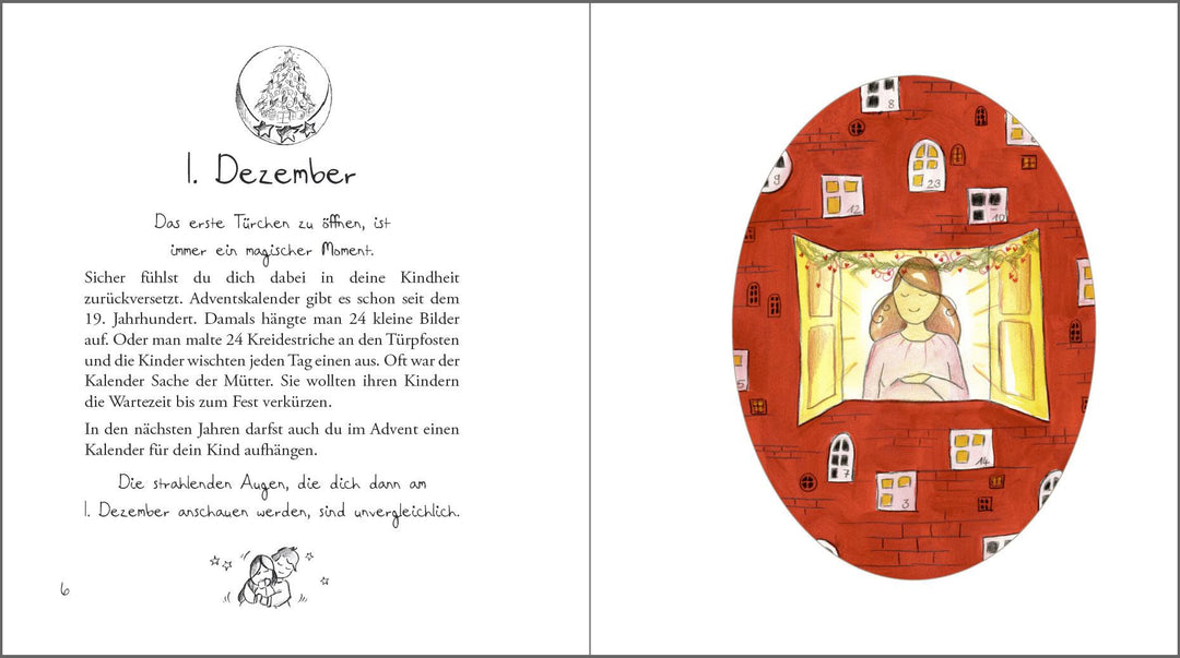 Schwanger im Advent - Ein Adventskalender für alle werdenden Mütter | Schäuf...