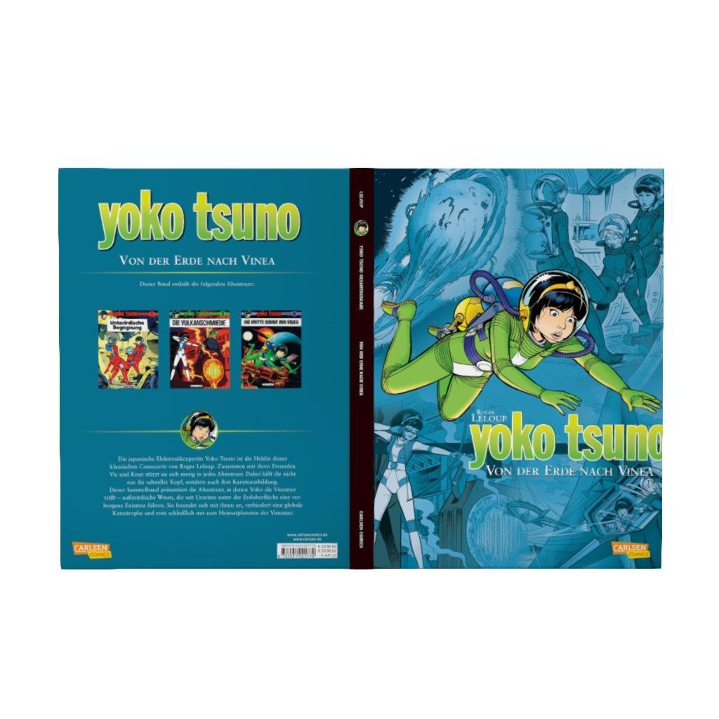 Yoko Tsuno Sammelband 02: Von der Erde nach Vinea | Leloup, Roger
