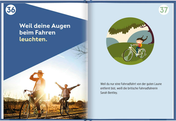 100 Gründe, warum Fahrradfahrer glücklicher sind | -