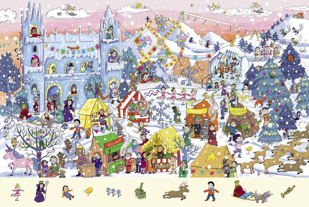 Eine fantastische Wimmelreise durchs Abenteuerland | Bruns, Elena