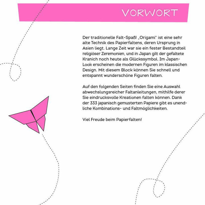333 Origami - Blütentraum Japan | -