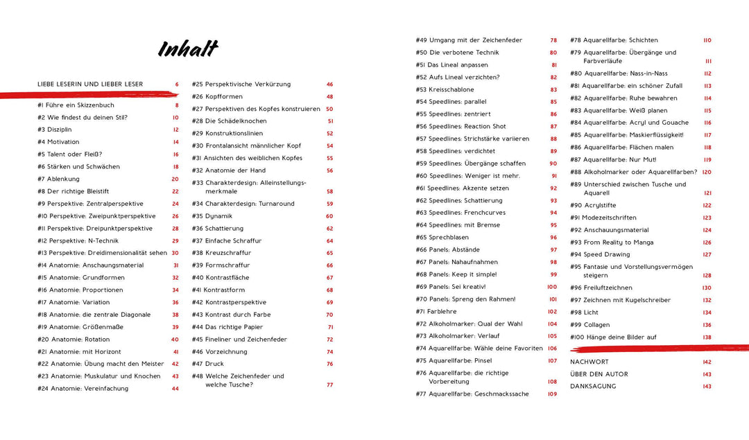 100 geniale Manga-Zeichentricks | -