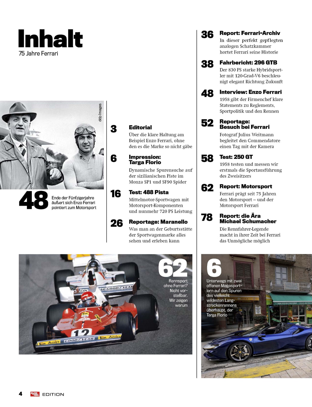 auto motor und sport Edition - 75 Jahre Ferrari | -
