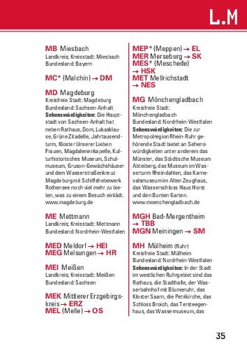 AvD: Auto-Kennzeichen | -