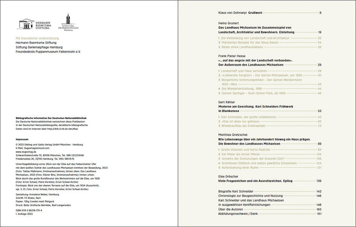 'Und dann der Blick ins Elbtal ...'. Karl Schneiders Landhaus Michaelsen in ...