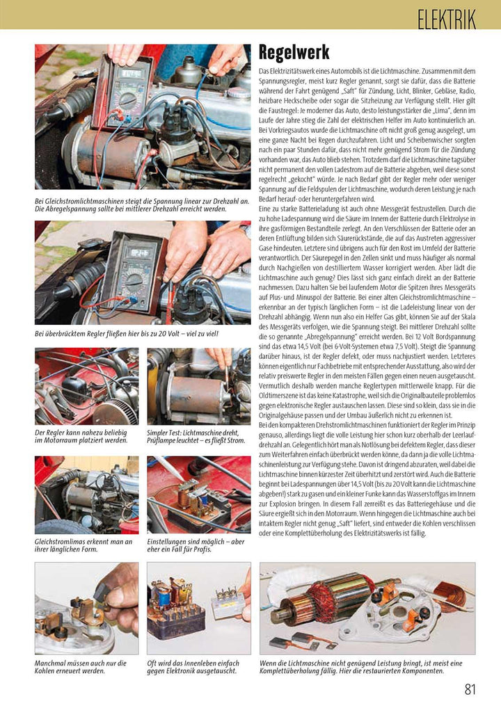 Praxishandbuch Tipps und Tricks für Oldtimer-Fahrer | -