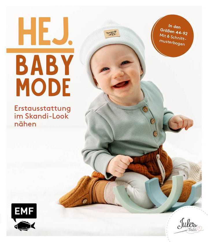 Hej. Babymode - Erstausstattung im Skandi-Look nähen | JULESNaht