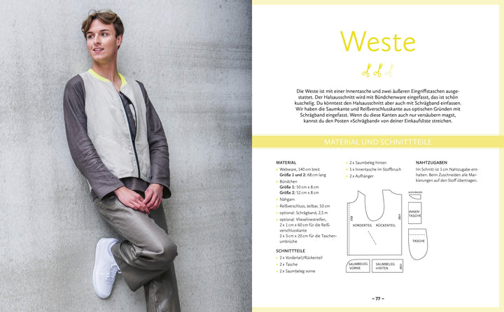 Zero Waste Nähen. 25 Schnittmuster - Zuschnitt ohne Stoffreste | Kroth, Stefanie