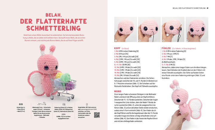Flauschige Amigurumi-Häkelschule | Kicher, Theresa