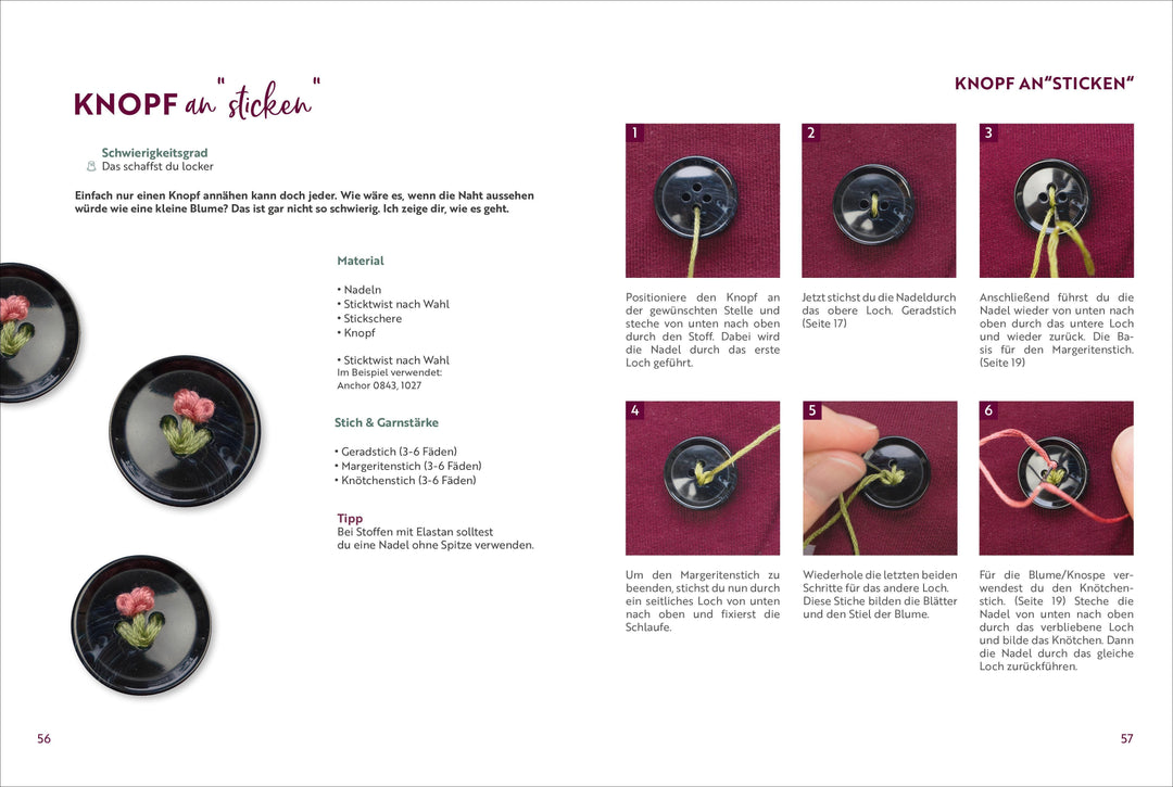 Liebevoll bestickt | Lemke, Louise