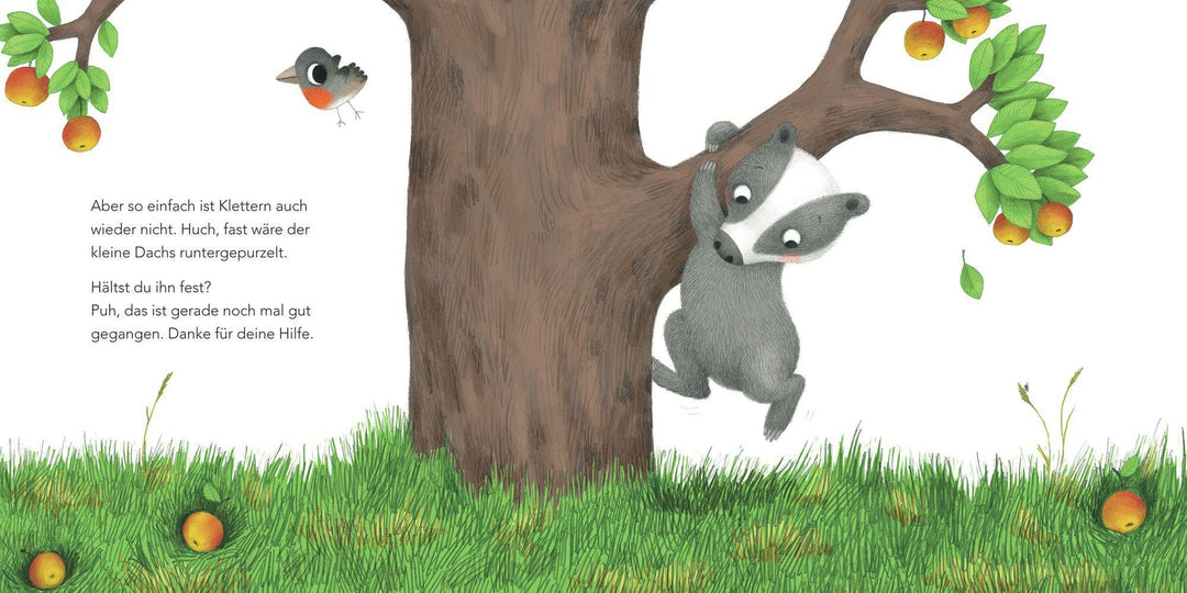 "Ich hab ein großes Aua", sagt der kleine Dachs (Trost-Buch) | -