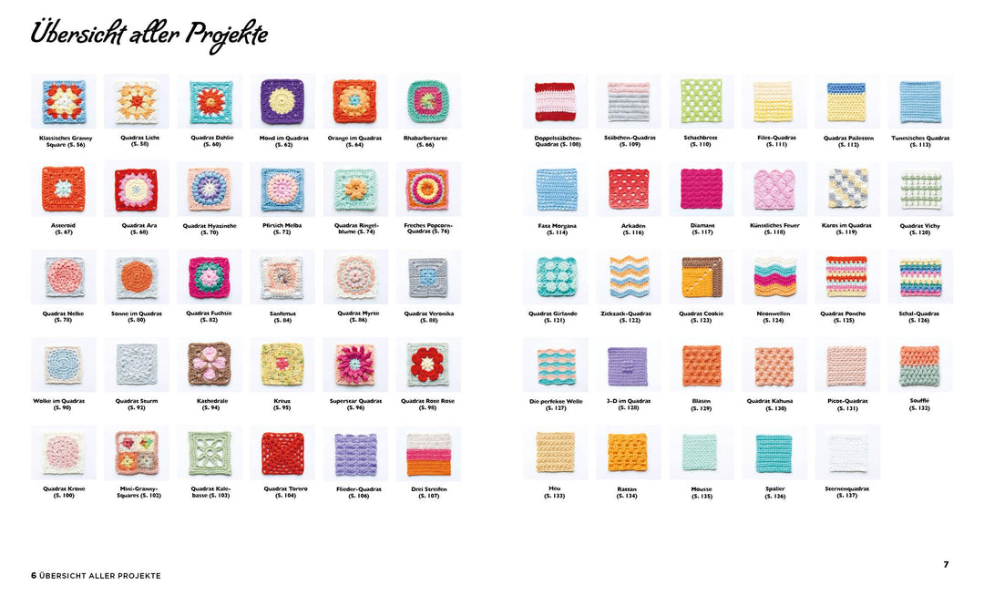 Musterbibel Granny Squares: Blumenzauber | Aono-Billson, Hiroko