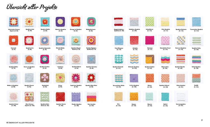 Musterbibel Granny Squares: Blumenzauber | Aono-Billson, Hiroko