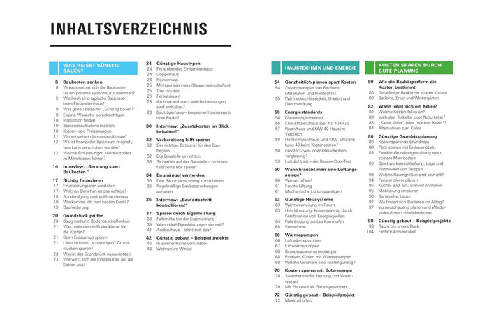 Günstig bauen | Rühm, Bettina