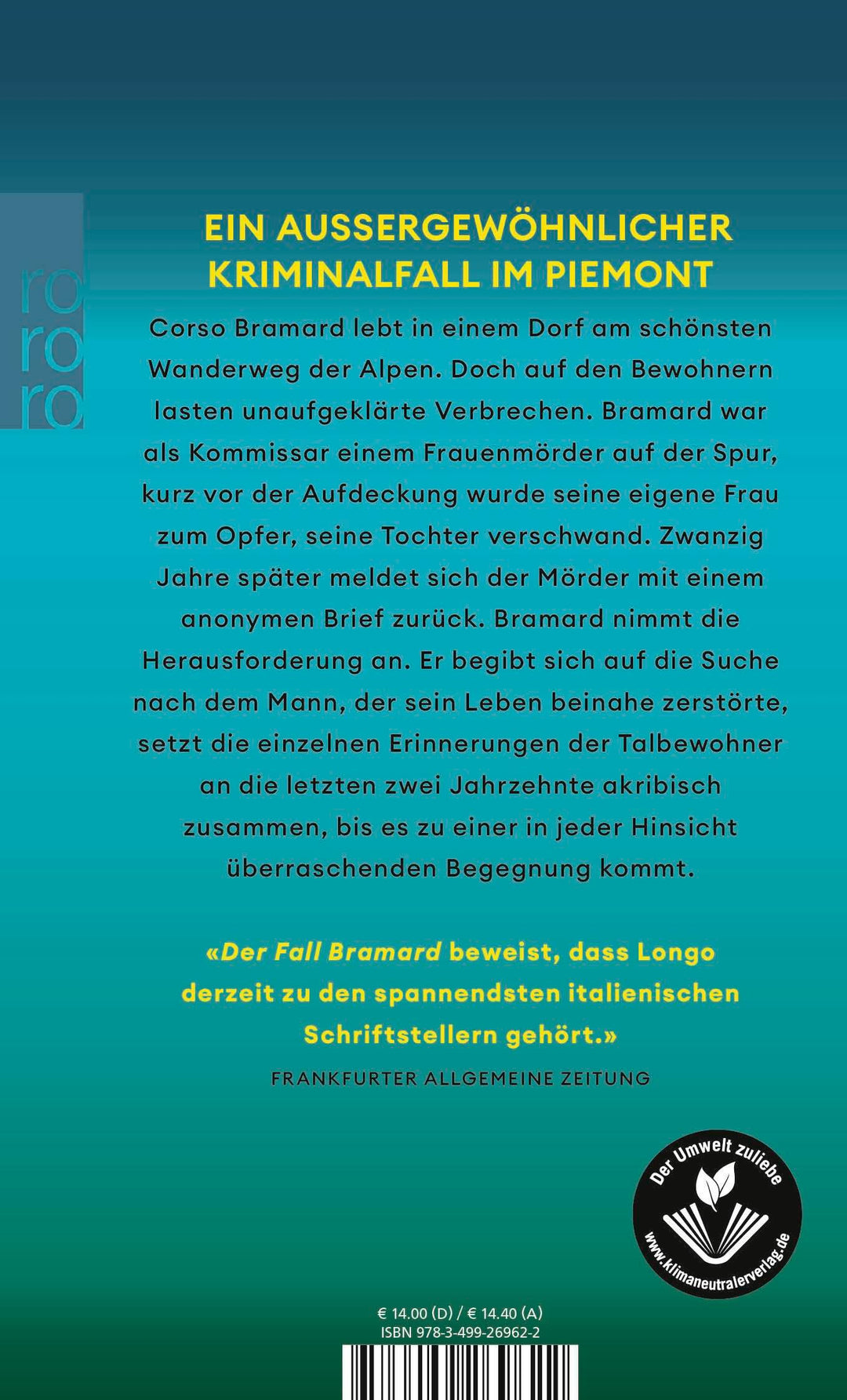 Der Fall Bramard | Longo, Davide