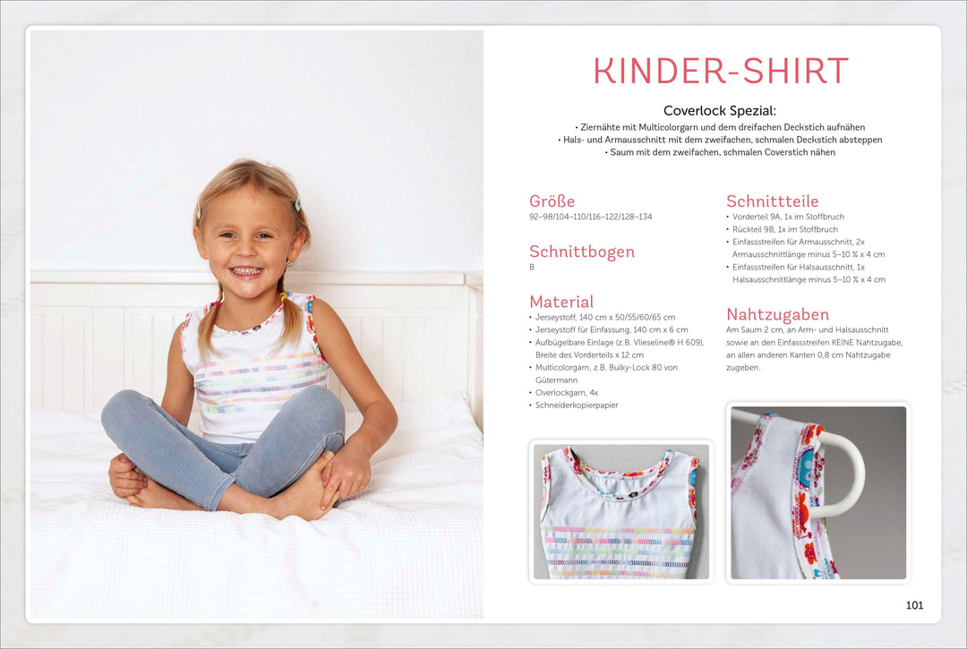 Praxiswissen - Nähen mit dem Coverlock-Stich | Klein, Andrea