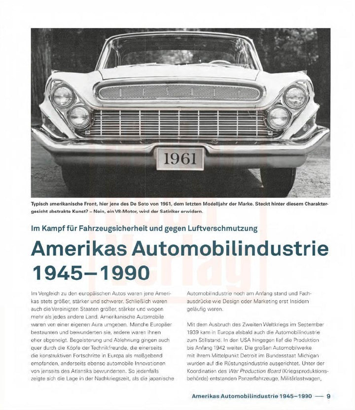 Amerikanische Autos 1945-1990 | Gloor, Roger