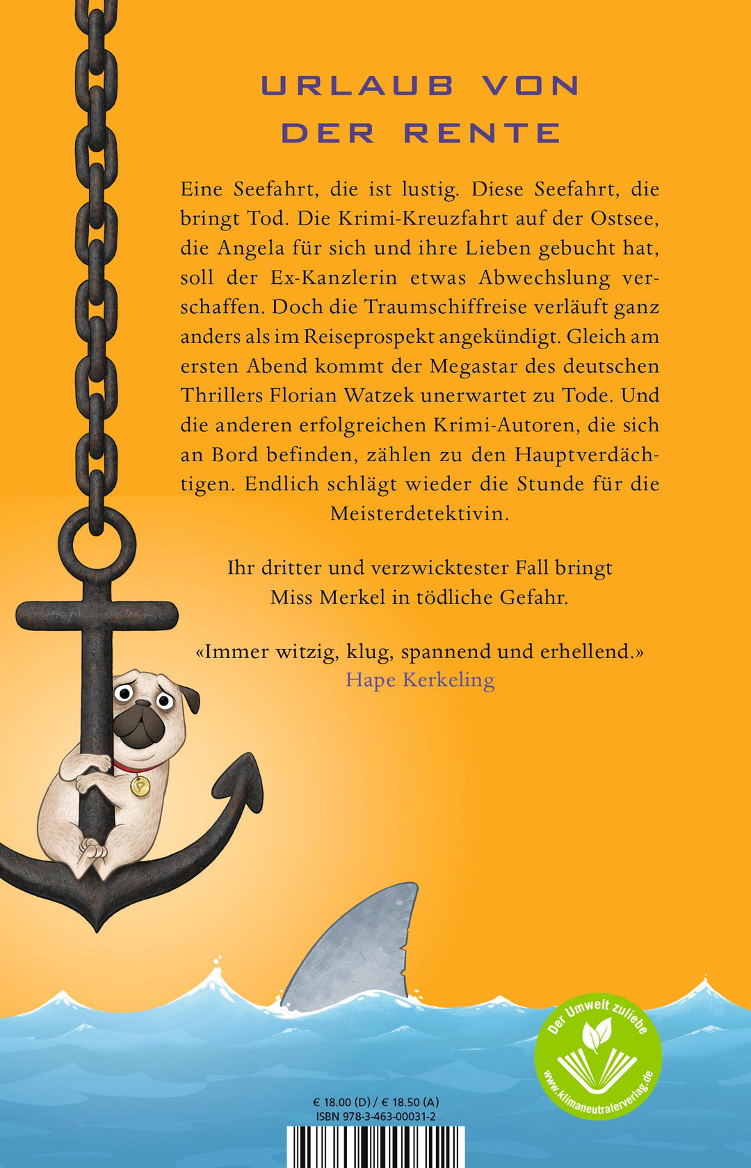 Miss Merkel: Mord auf hoher See | Safier, David