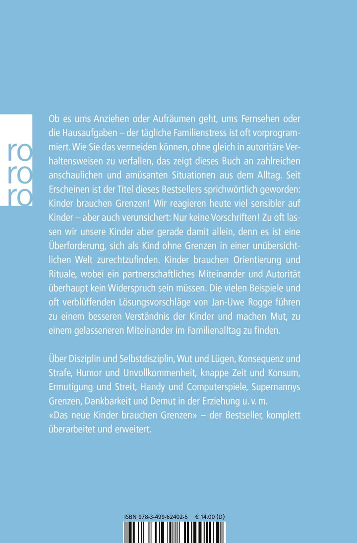 Das neue Kinder brauchen Grenzen | Rogge, Jan-Uwe