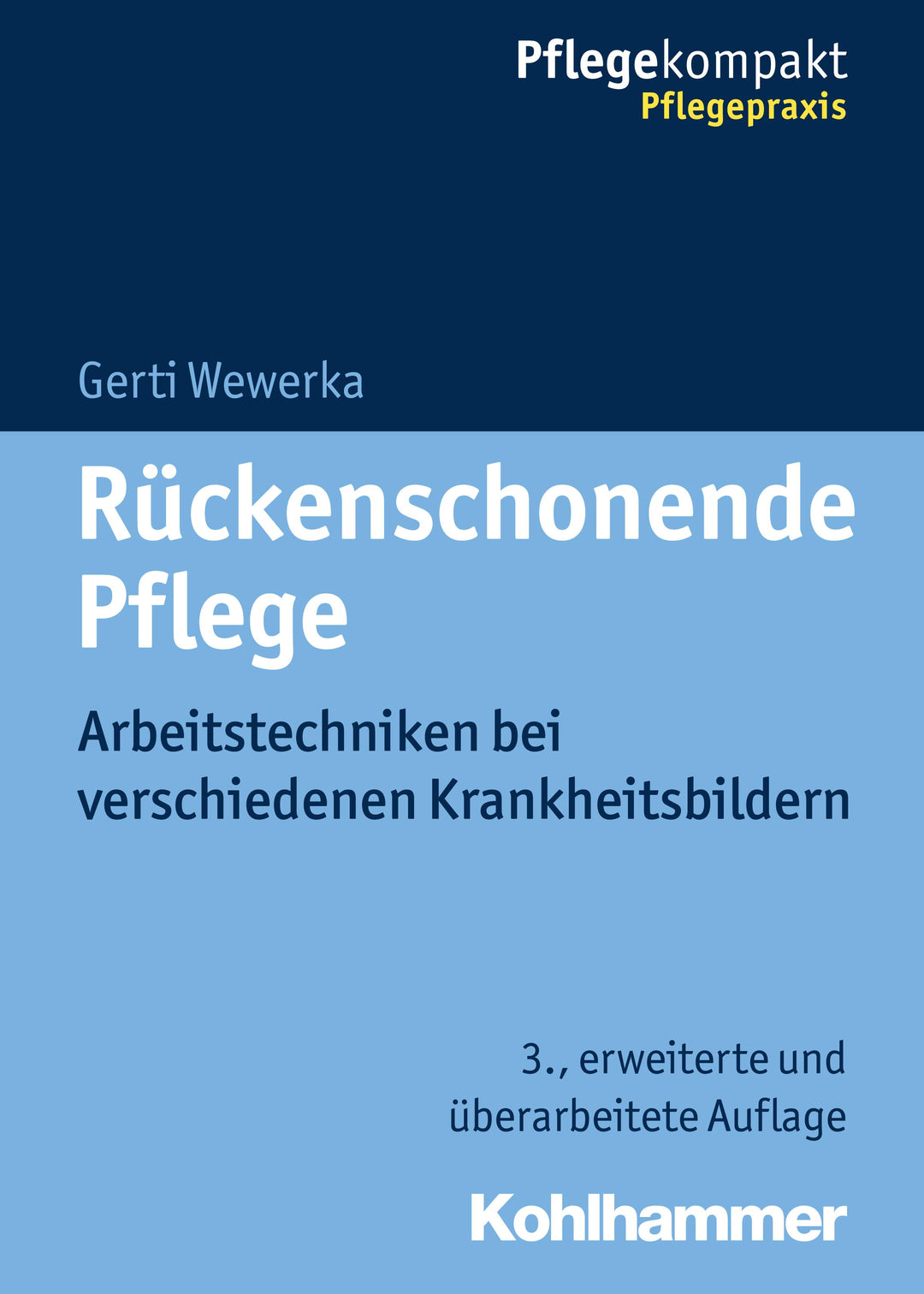 Rückenschonende Pflege | Wewerka, Gerti
