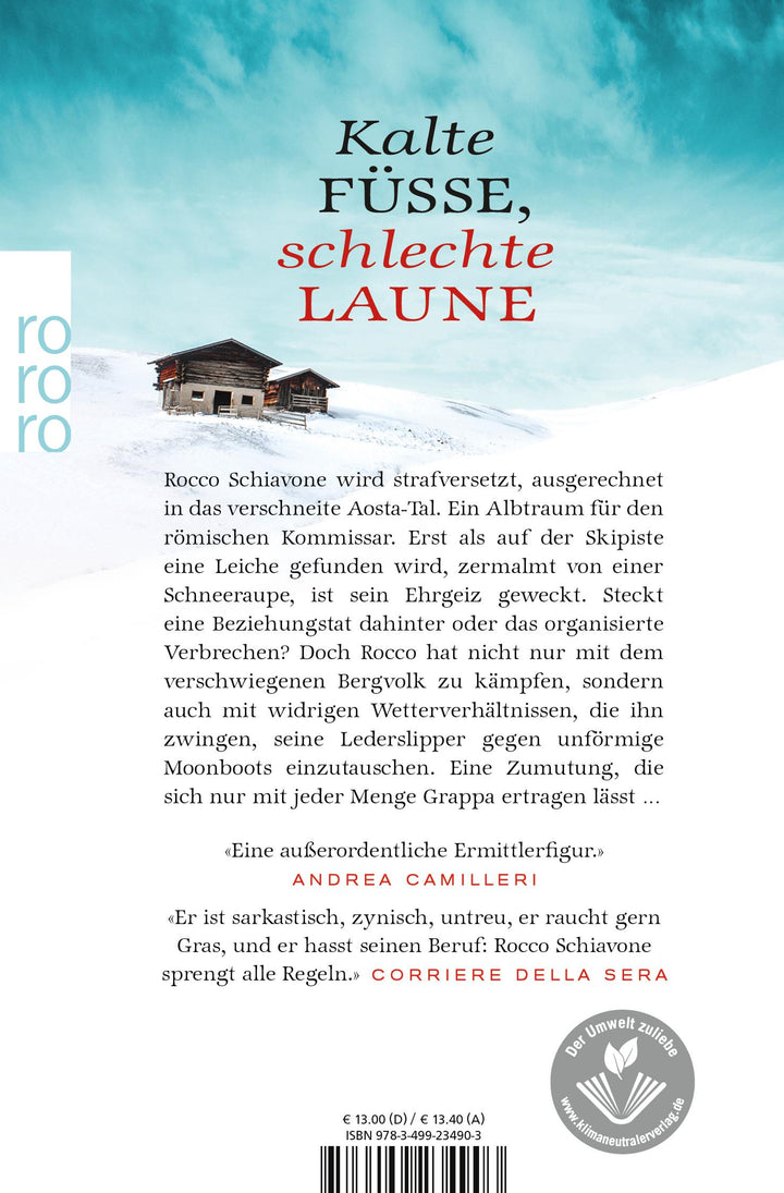 Der Gefrierpunkt des Blutes | Manzini, Antonio