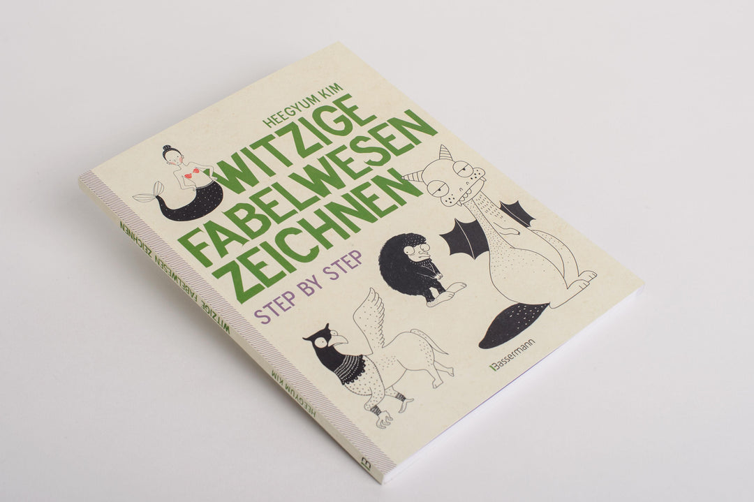 Witzige Fabelwesen zeichnen. Von Alraune bis Zombie | Kim, Heegyum