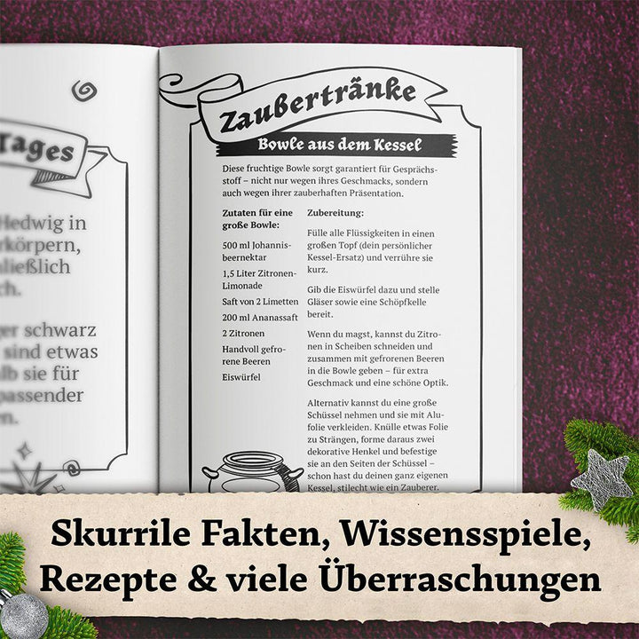 Unnützes Wissen für Potter-Fans - Der brandneue inoffizielle Adventskalender...