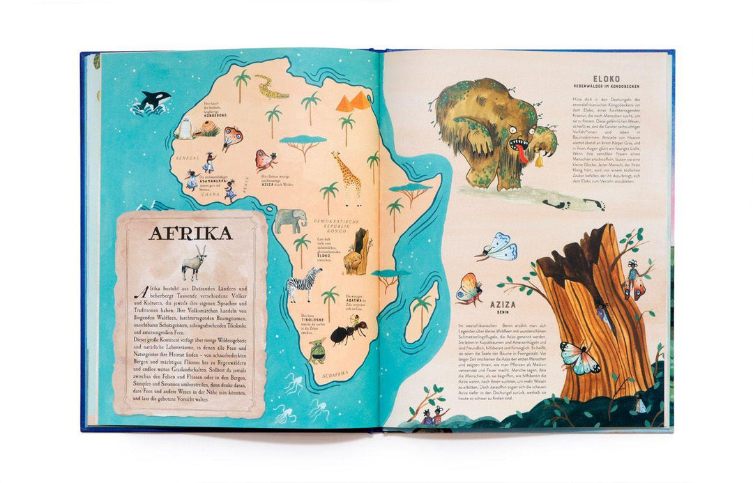 Der Feen-Atlas | Claybourne, Anna