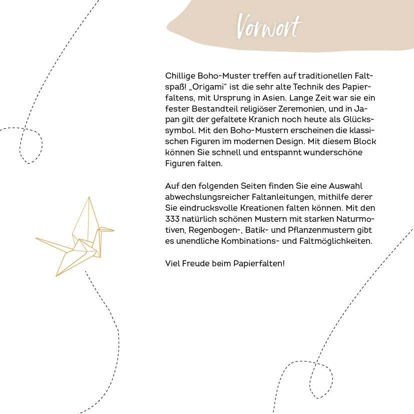 333 Origami - Boho Nature-Style | -