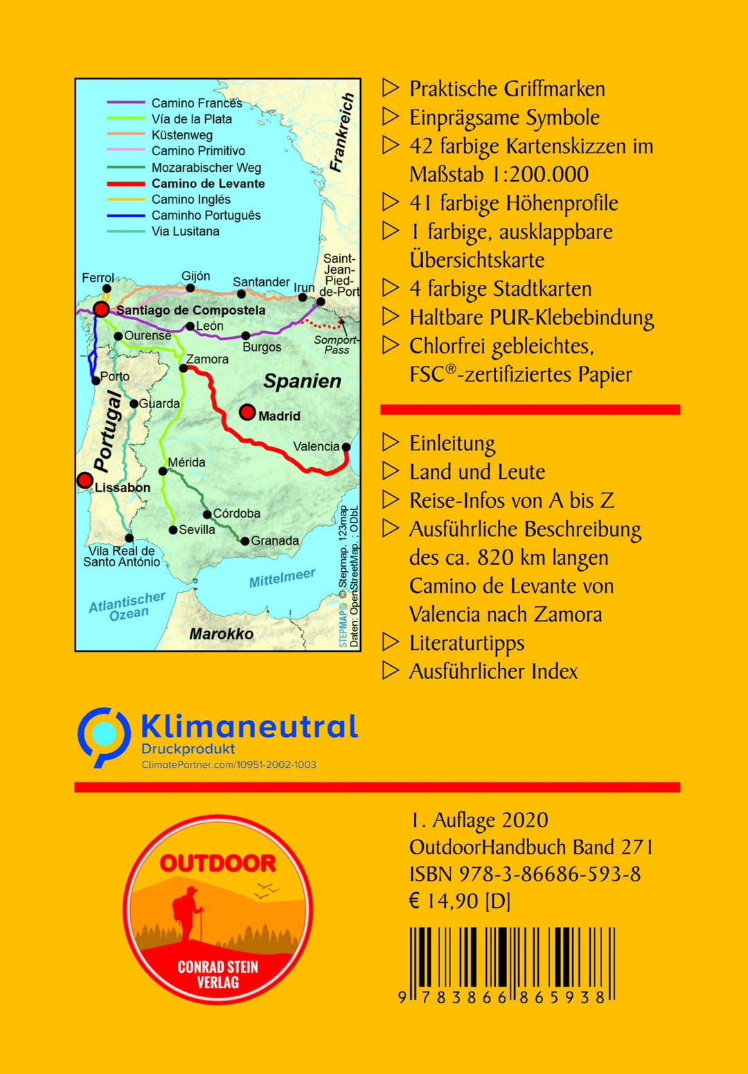Spanien: Jakobsweg Camino de Levante | Markschies, Stefan