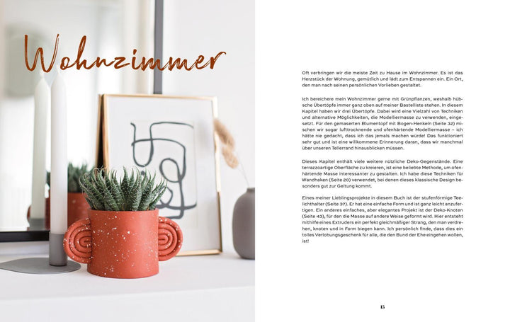 Einfach Töpfern ohne Brennen | Stone, Francesca