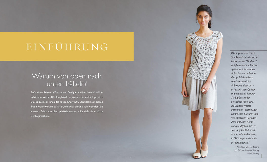 Top-Down: Häkeln | Ohrenstein, Dora