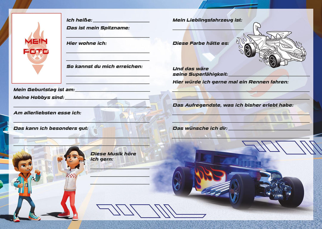 Hot Wheels(TM) Let's Race: Meine Freunde | Panini