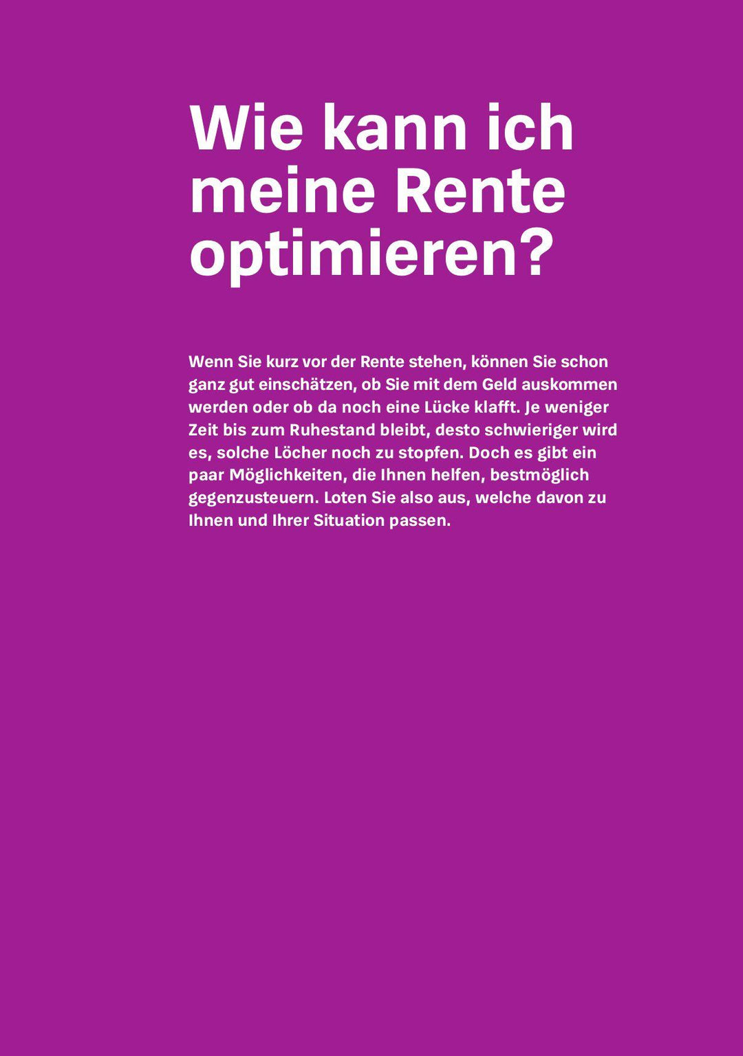 Das Renten-Set | Krempel, Annika