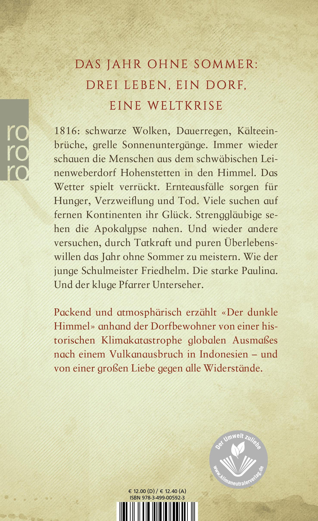 Der dunkle Himmel | Fritz, Astrid