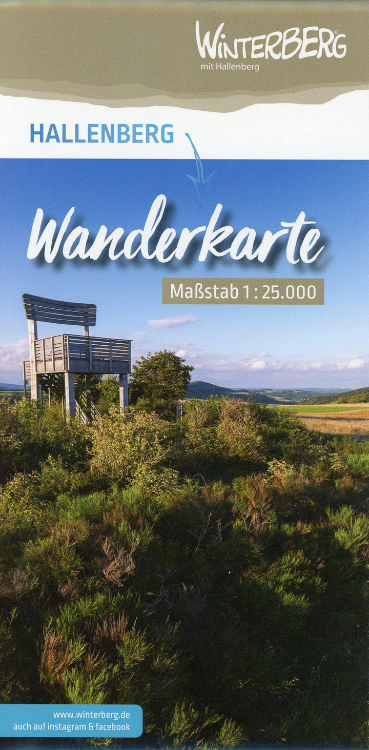 Wanderkarte Hallenberg 1:25 000 | -